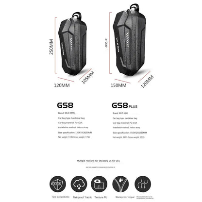 Universal Electric Scooter Front Bag – 2L/3L EVA Hard Shell