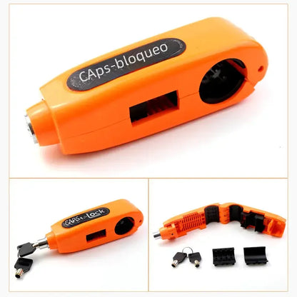 Universal Motorcycle & E-Bike Anti-Theft Grip Lock