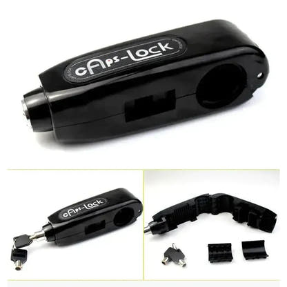 Universal Anti Theft Grip Lock for Motorcycles and E Bikes