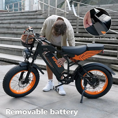 VIPCOO VM6 Fat Tire Electric Bike