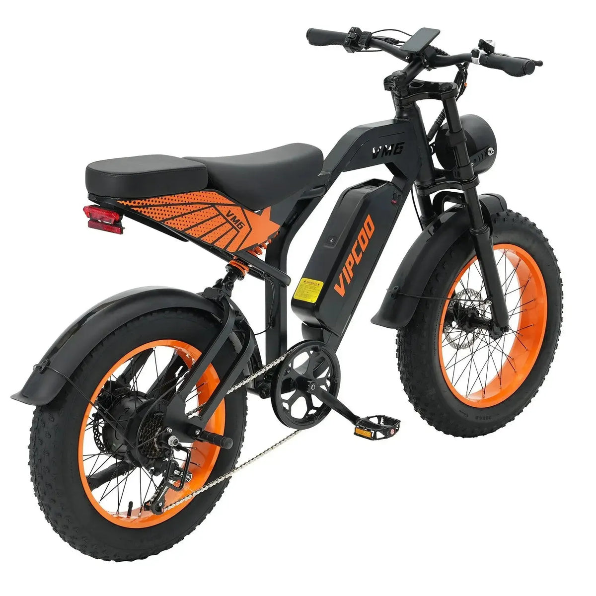 VIPCOO VM6 Electric Bike 48V 15Ah Commuter with Shimano 7 Speed up