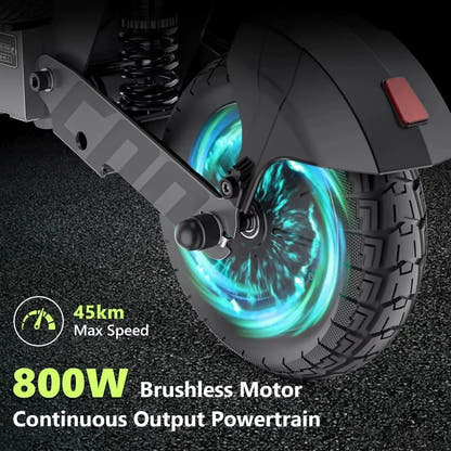 VIPCOO VS3 Electric Scooter Long Range Foldable with Dual Disc Brakes