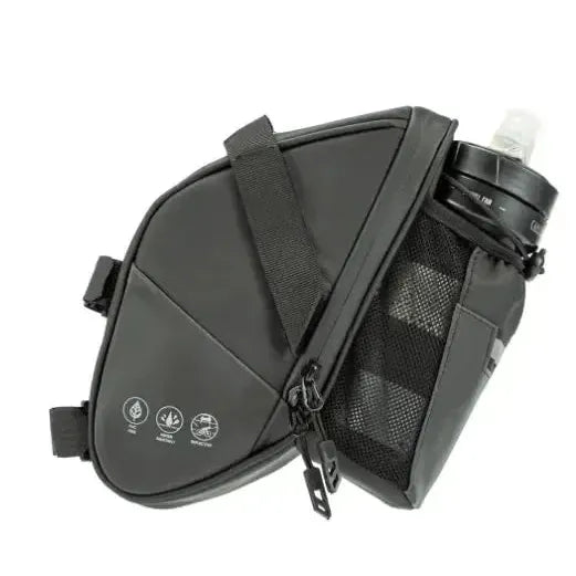 Waterproof Bike Saddle Bag with Bottle Pocket (1.5L)