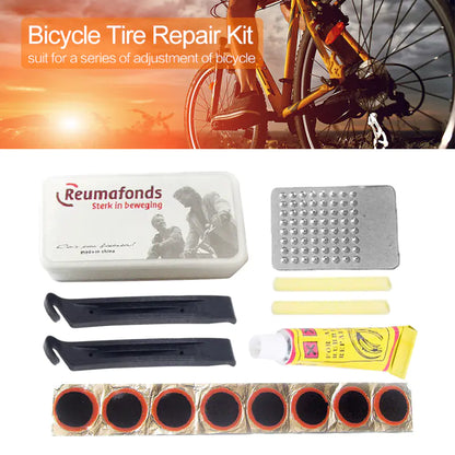 Bicycle Tire Repair Tool Kit and Accessories