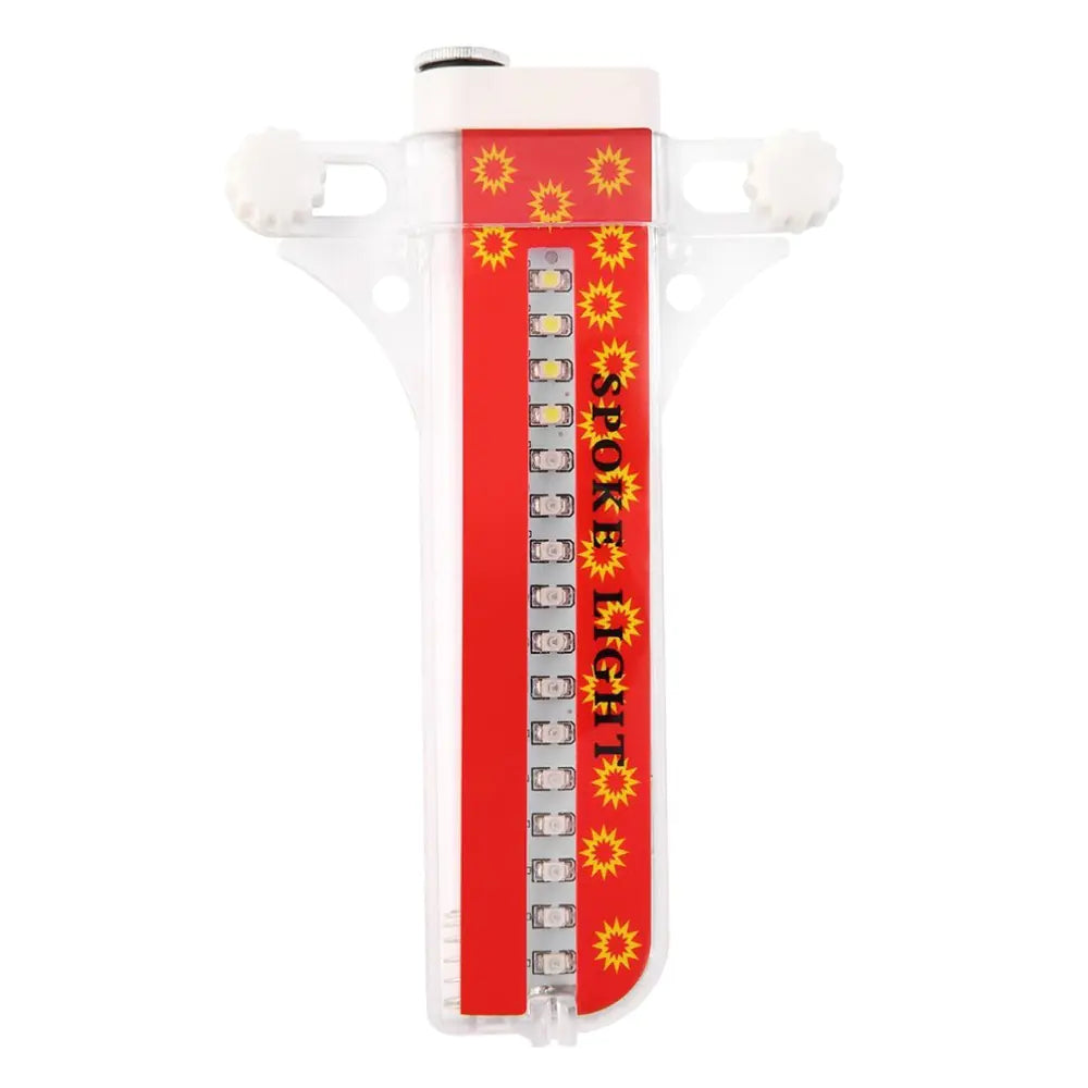 Bicycle Light with Spinning Wheel Effect