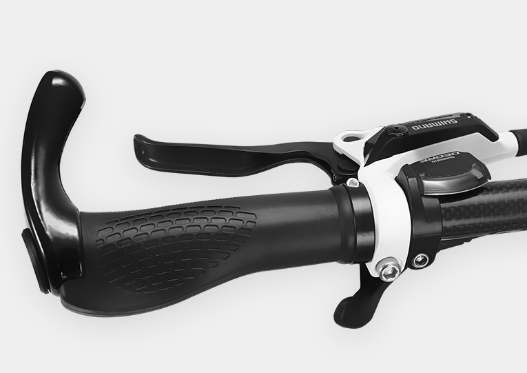 Bicycle Grips with Integrated Bar Ends