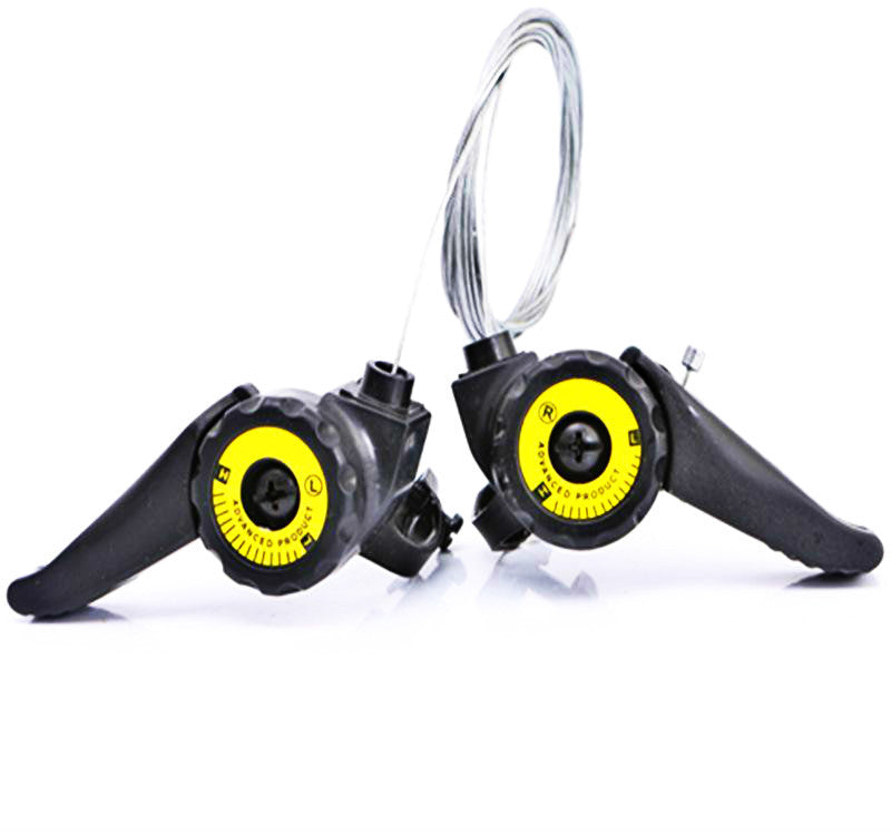 Bicycle Twist-Grip Gear Shifter Set