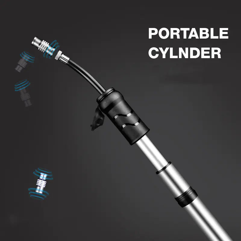 Portable High-Pressure Bicycle Pump for Sports (Universal)