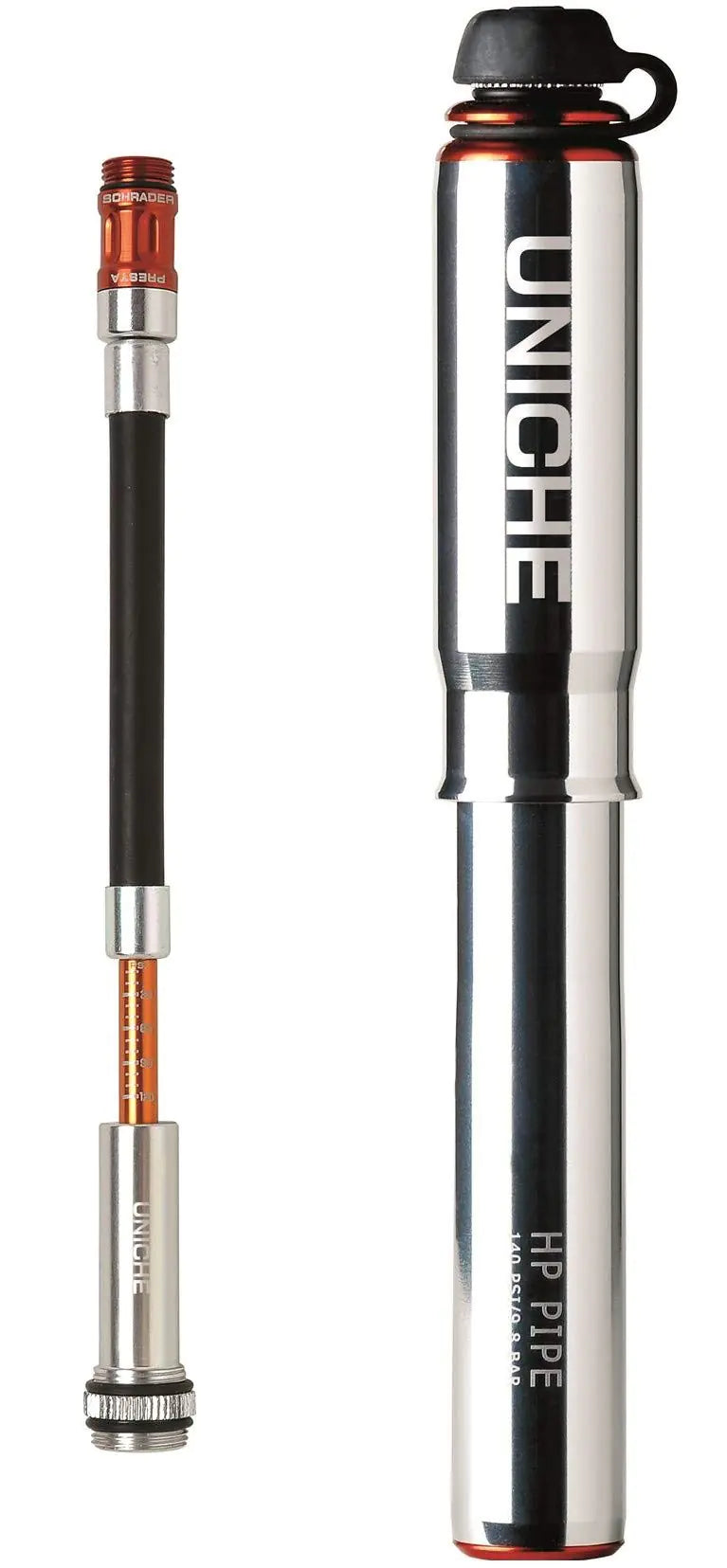 UNICHE Mini Bicycle Pump with Pressure Gauge