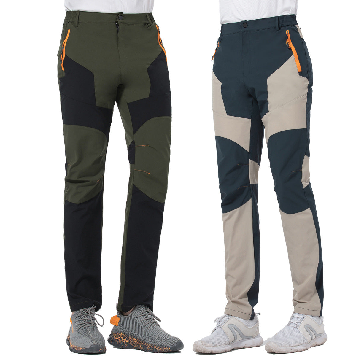 Mens Stretch Panel Cycling Trousers