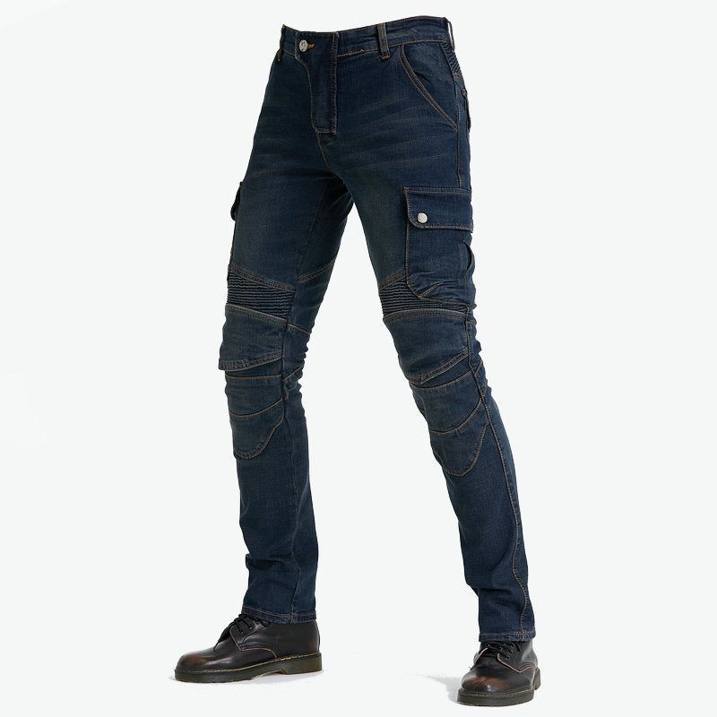 Mens Cargo-Pocket Cycling Trousers