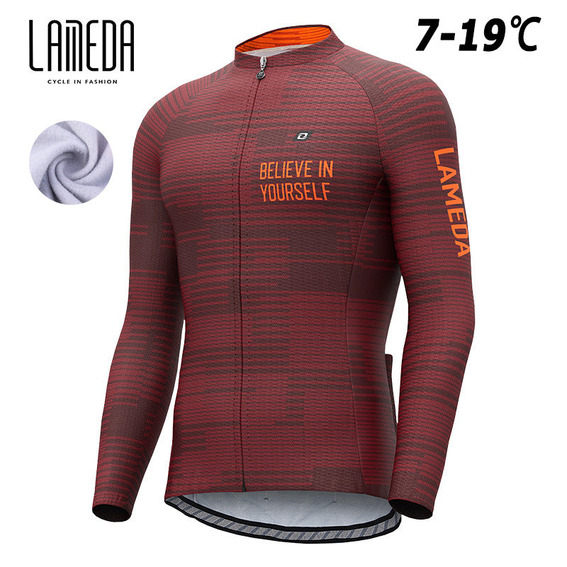 LAMEDA Fleece Cycling Jacket and Trousers Set