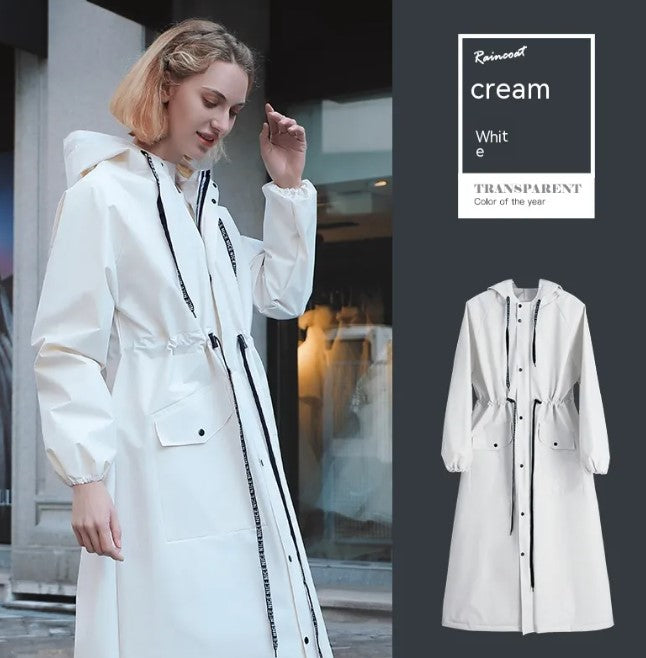 Cycling Raincoat with Hood