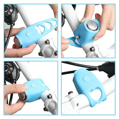 Bicycle Bell Electronic Horn - Silicone Mountain Bike Accessory
