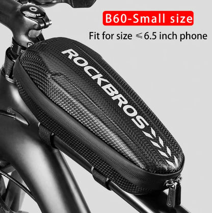Bicycle bag front bag hard case upper tube bag