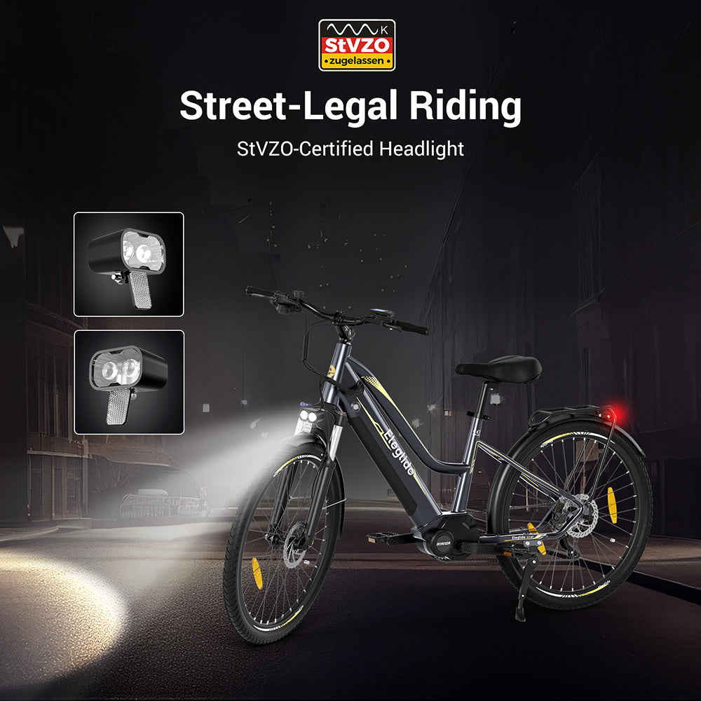 Eleglide C1 Step-Thru Electric Trekking Bike