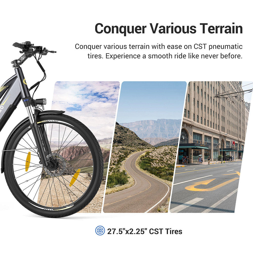 Eleglide C1 Step-Thru Electric Trekking Bike