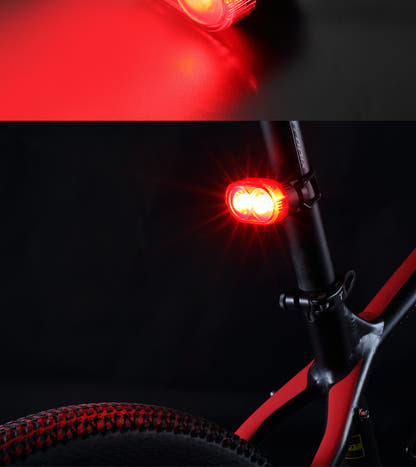 LED Rear Bike Light with Brake Sensor — supplier product illustration