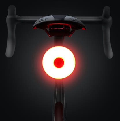 USB Rechargeable Bicycle Tail Light for Night Riding — supplier product illustration