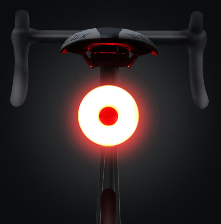 USB Rechargeable Bicycle Tail Light for Night Riding — supplier product illustration