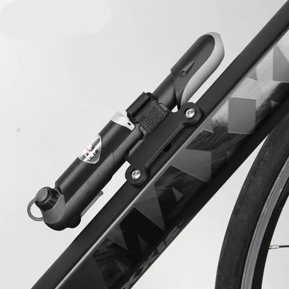 Mini Bicycle Pump, Compact Inflator for Tires