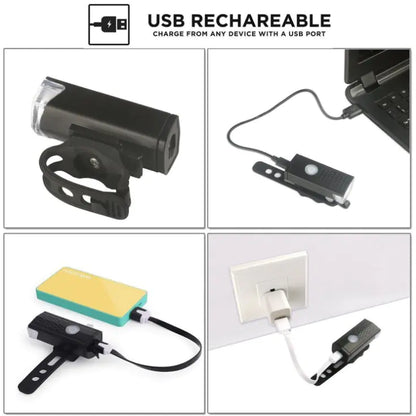 USB Rechargeable Bicycle Front Light