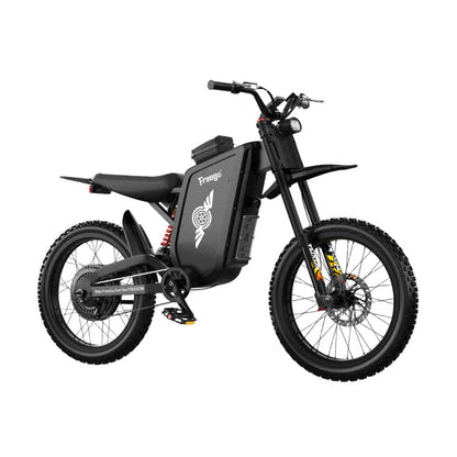 Freego X3 Pro electric dirt bike, opposite rear side product view