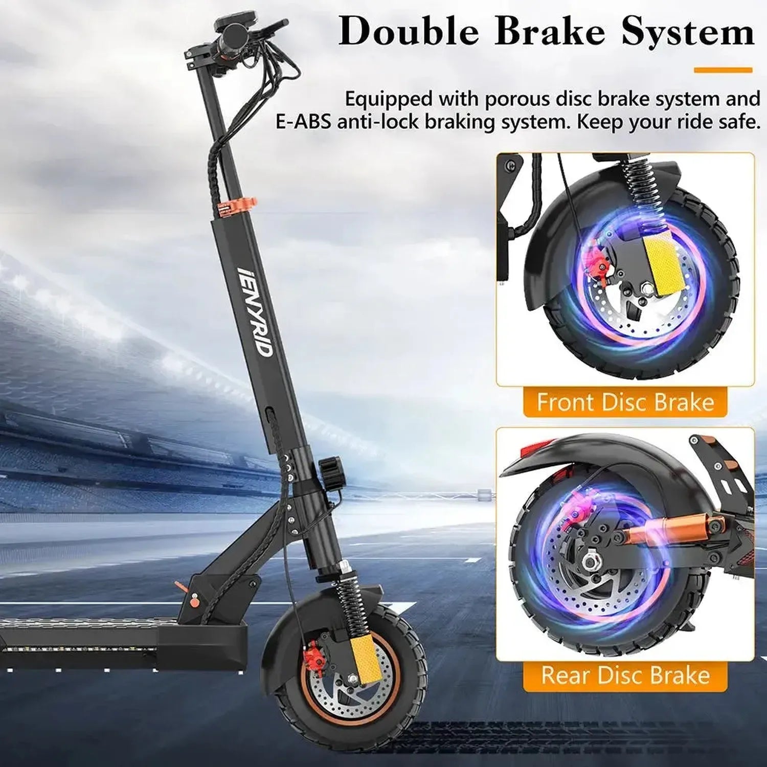 IENYRID M4 PRO S+ MAX Electric Scooter Long Range with Suspension up to 45 Km/h