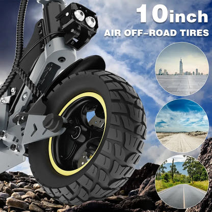 IENYRID S1 Electric Scooter Long Range with Hydraulic Suspension up to 45 Km/h