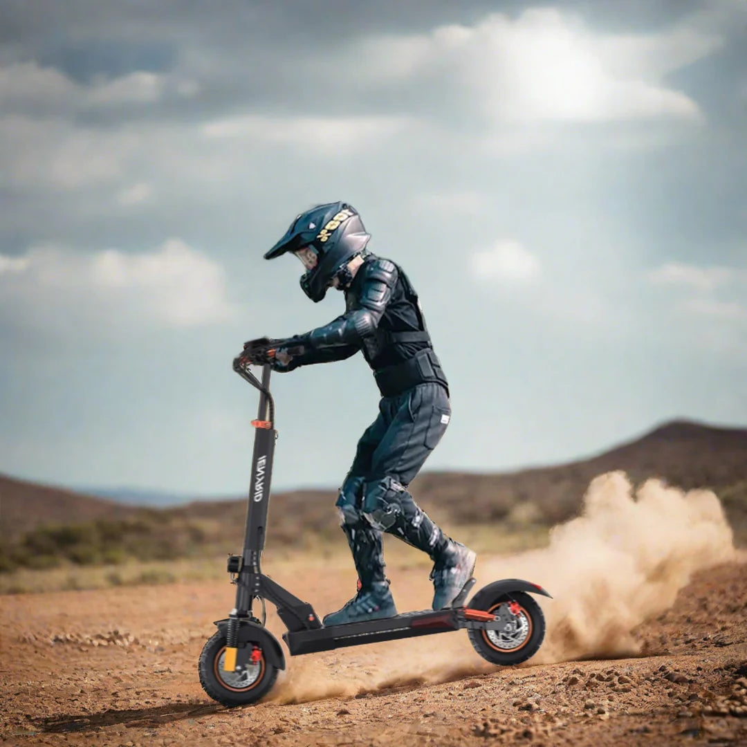 iENYRID M4 PRO S+ Electric Scooter: 800W motor, 45 km/h speed, 35 km range, pneumatic dirt tires, disc brakes, and LED lighting for ultimate performance.