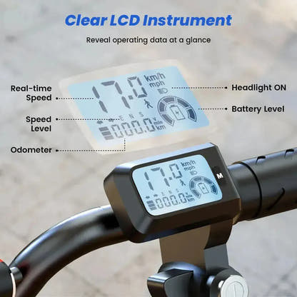 iScooter A14 Electric Bike for Kids with Off Road Tyres up to 27 Km/h