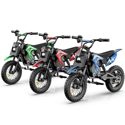 iScooter A14 Electric Bike for Kids with Off Road Tyres up to 27 Km/h
