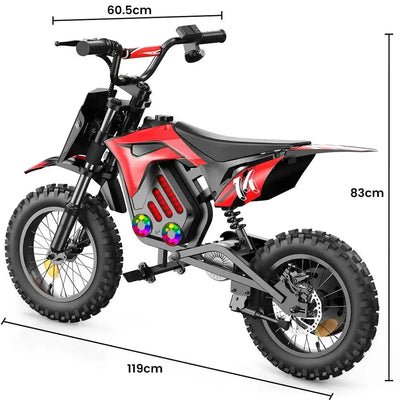iScooter A14 Electric Bike for Kids with Off Road Tyres up to 27 Km/h