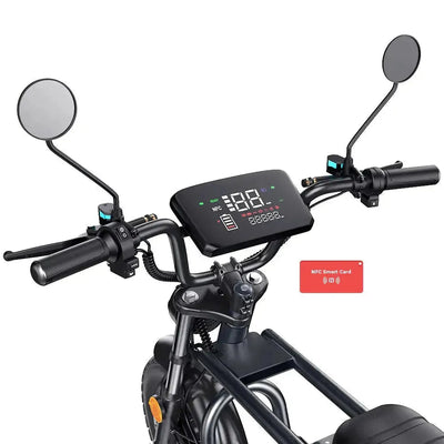 iScooter DX5 Seated Electric Scooter with Suspension for Adults up to 56 Km/h
