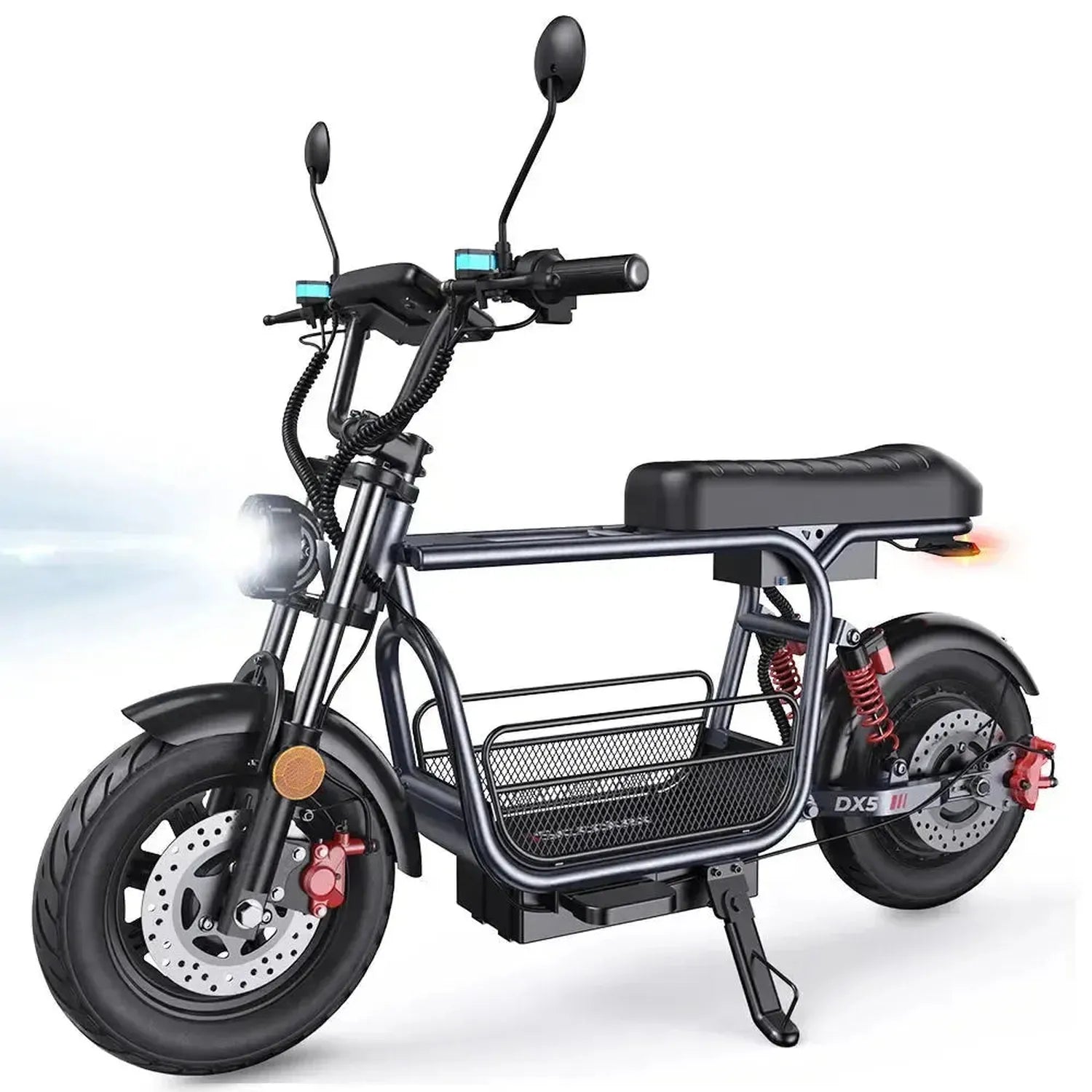 iScooter DX5 Seated Electric Scooter with Suspension for Adults up to 56 Km/h