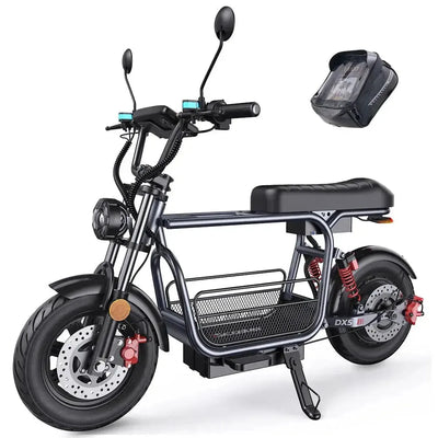 iScooter DX5 Seated Electric Scooter with Suspension for Adults up to 56 Km/h