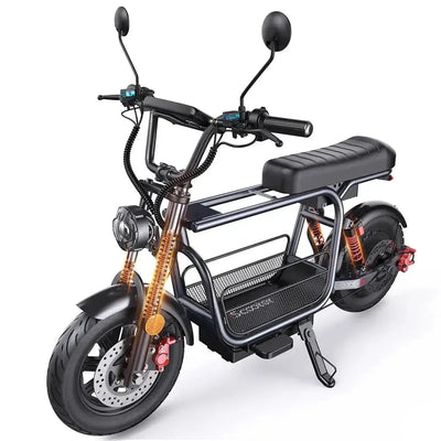 iScooter DX5 Seated Electric Scooter with Suspension for Adults up to 56 Km/h