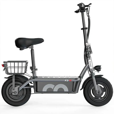 iScooter F2 Electric Scooter with Seat Foldable Basket for Adults up to 30 Km/h