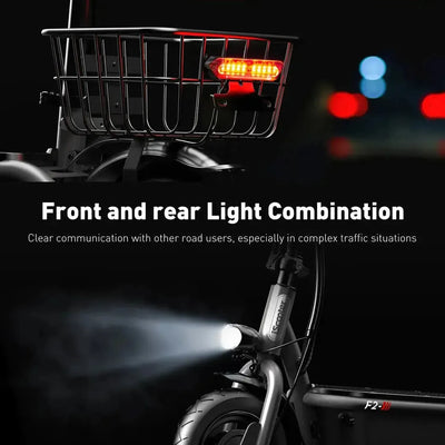 iScooter F2 Electric Scooter with Seat Foldable Basket for Adults up to 30 Km/h