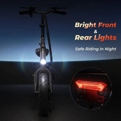 iScooter F3 Electric Scooter for Adults & Teens Foldable Commuter up to 45 Km/h