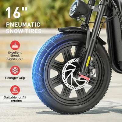 iScooter F7 Electric Scooter with Seat Foldable for Adults up to 45 Km/h
