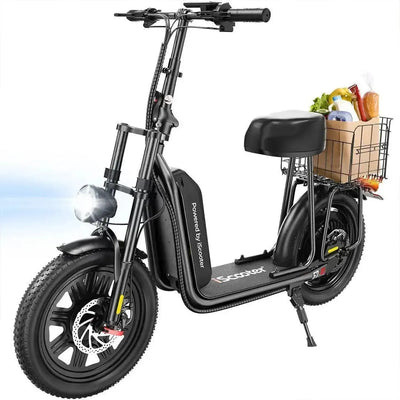 iScooter F7 Electric Scooter with Seat Foldable for Adults up to 45 Km/h