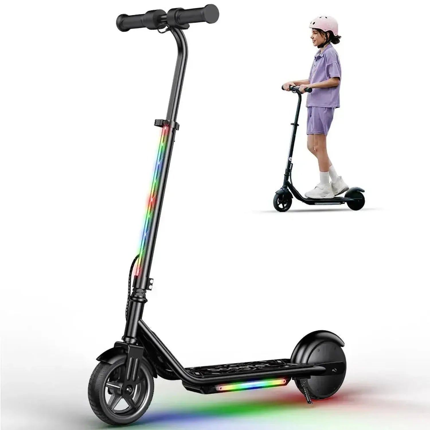 iScooter K2 Pro Kids Electric Scooter 3 Speed Modes with LED Lights up to 16 Km/h