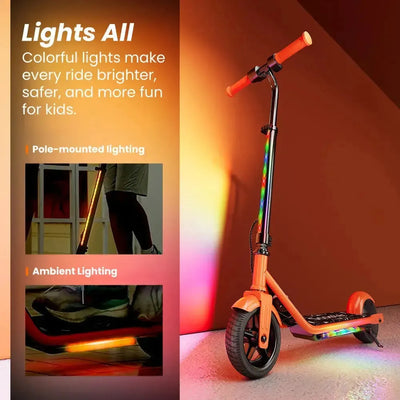 iScooter K2 Pro Kids Electric Scooter 3 Speed Modes with LED Lights up to 16 Km/h