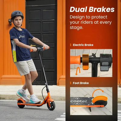iScooter K2 Pro Kids Electric Scooter 3 Speed Modes with LED Lights up to 16 Km/h