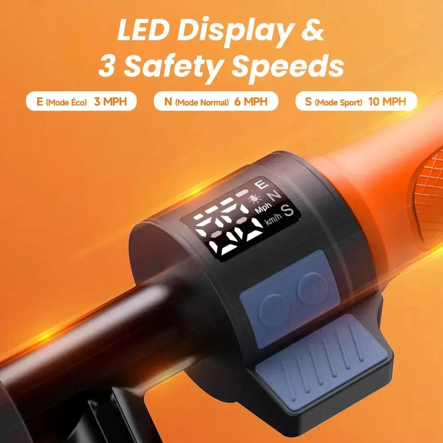 iScooter K2 Pro Kids Electric Scooter 3 Speed Modes with LED Lights up to 16 Km/h