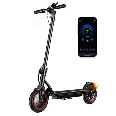 iScooter W5 Foldable Electric Scooter with Pneumatic Tyres and Lights up to 30 Km/h