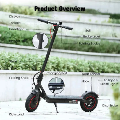 iScooter W6 Electric Scooter Foldable Urban Commuter with Dual Braking up to 35 Km/h