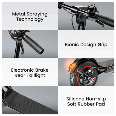 iScooter W6 Electric Scooter Foldable Urban Commuter with Dual Braking up to 35 Km/h