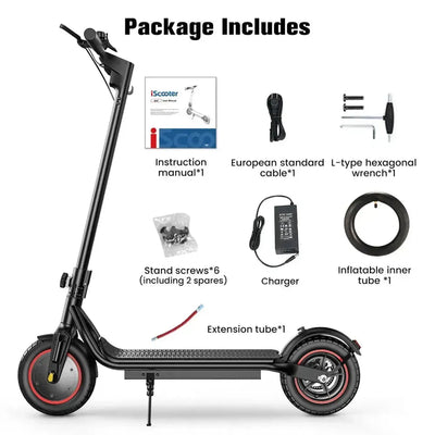 iScooter W6 Electric Scooter Foldable Urban Commuter with Dual Braking up to 35 Km/h